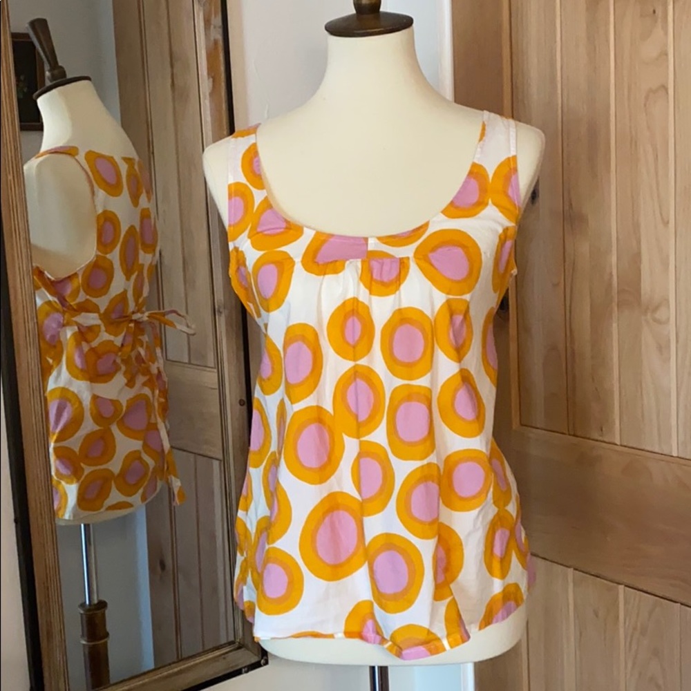 Marimekko bold cotton tank
